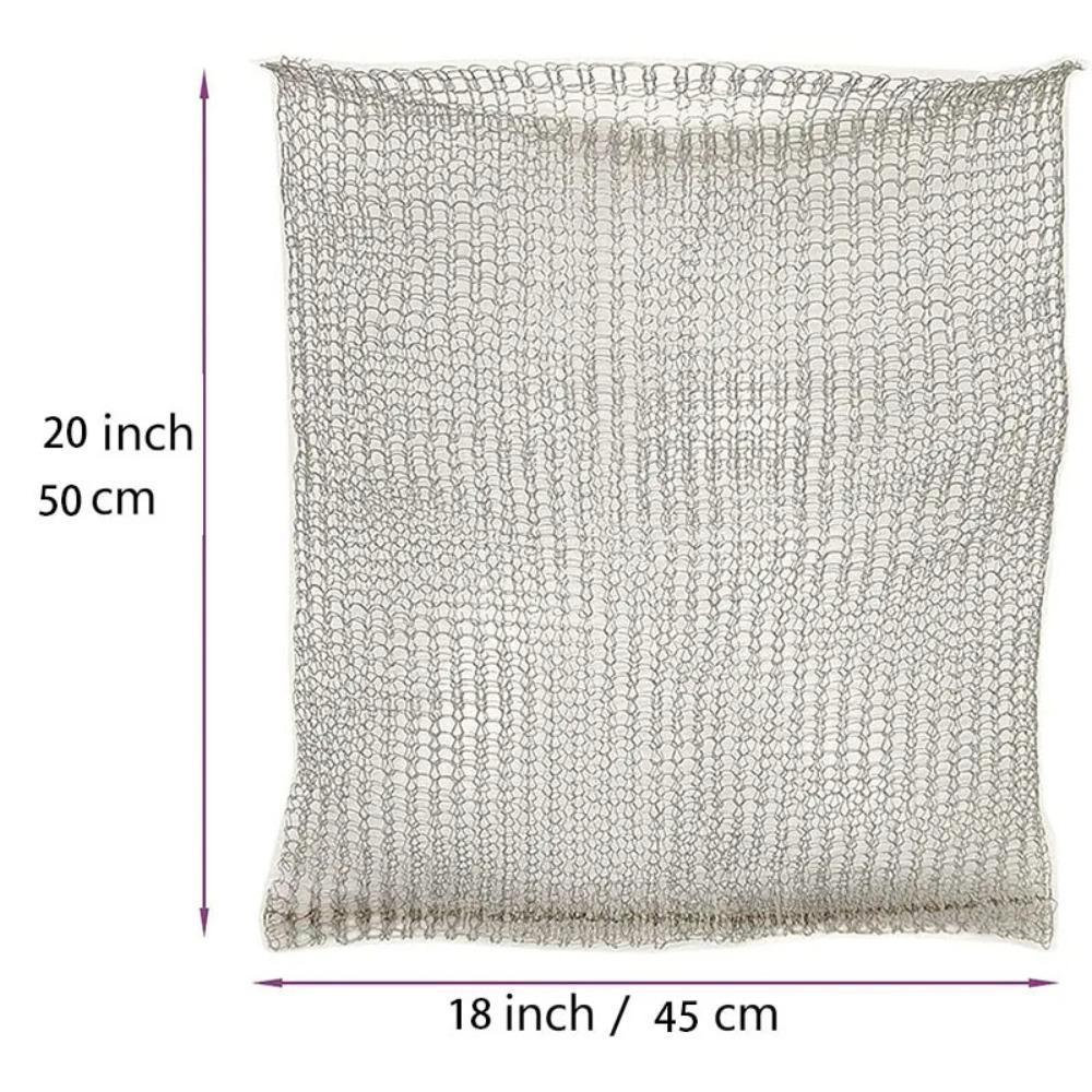 Drátěná pletená taška na rostliny z nerezové oceli Ochrana rostlin z nerezové oceli