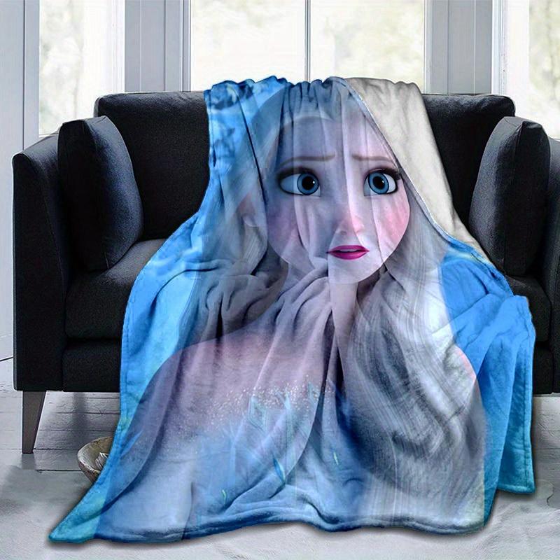 1pc, Elsa Frozen Queen Elsa Blanket Home Decor, Couch Throw, Outdoor Blanket, Gift for Friends, Coverlet Perfect for Bedroom, Living Room,