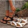 Summer Woman Sandals Shoes Soft Shoes Woman Plus Size Sandals Woman Wedge Walking Shoes Elegant Footwear Female Women Sandal