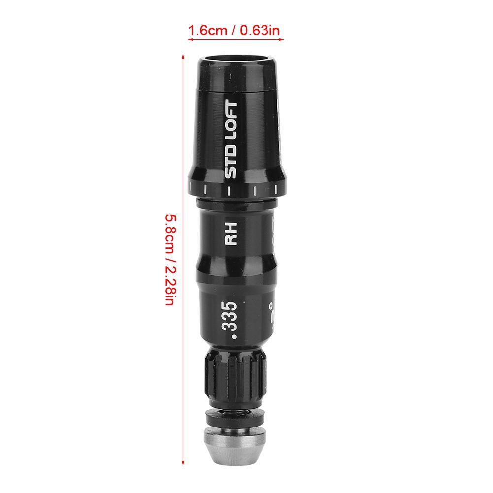Slitesterk aluminiumslegering Golfskaftadapterhylse Tilbehør for TaylorMade M1 M2 Driver (0,335)