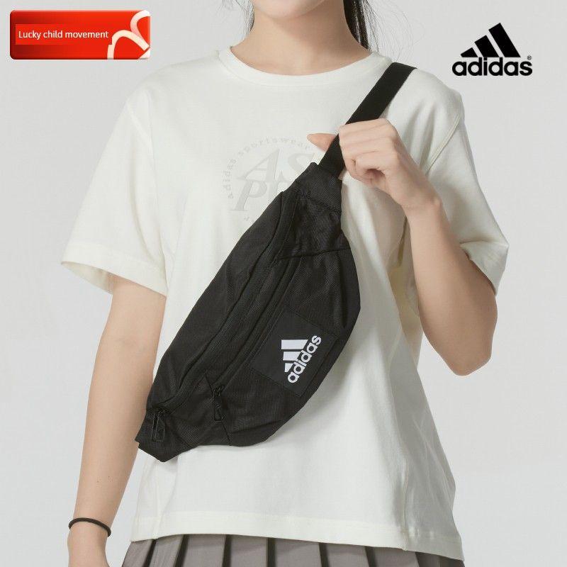 

Adidas Черная поясная сумка Мужская сумка Женская сумка Спортивная сумка Для активного отдыха Езда на велосипеде Сумка-мессенджер Нагрудная сумка Рюкзак Флагманский магазин Black/Main One size