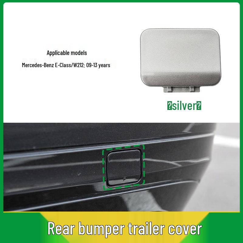 Compatibil cu 09-13 Mercedes-Benz Clasa E W212 Capac Cârlig de Remorcare Bara Spate 2128850326.