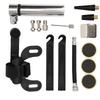 Bike Tire Repair Kit Mini Bike Pump Repair Kit Accessory for Road Mountain BikesSilver