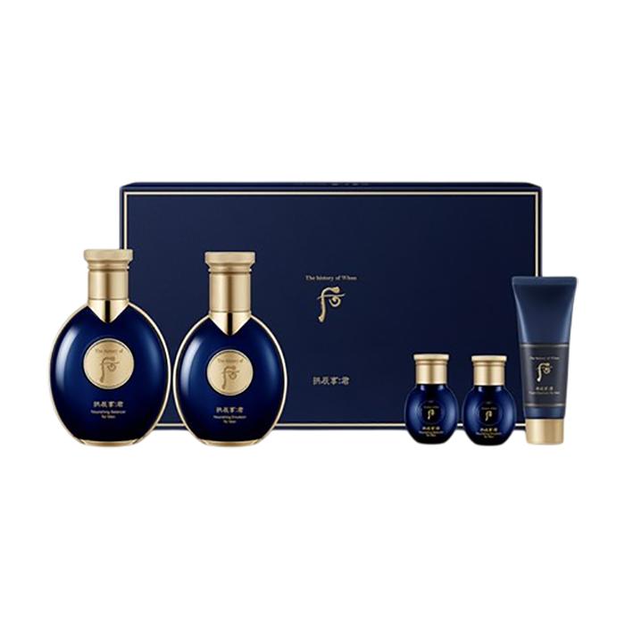 The History of Whoo Gongjinhyang Kun Ja Yang Men’s Skincare Special Set – Premium Anti-Ageing Hydration & Vitality, Korean