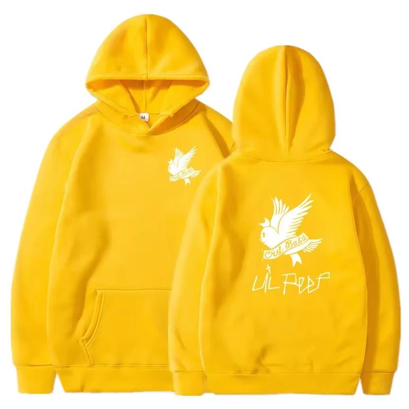 Men's Lil Pup Printed Sports Hoodie Lil Love Women's+Full Hip Hop Street Fashion Autumn/Winter Hot Selling New Style 2025