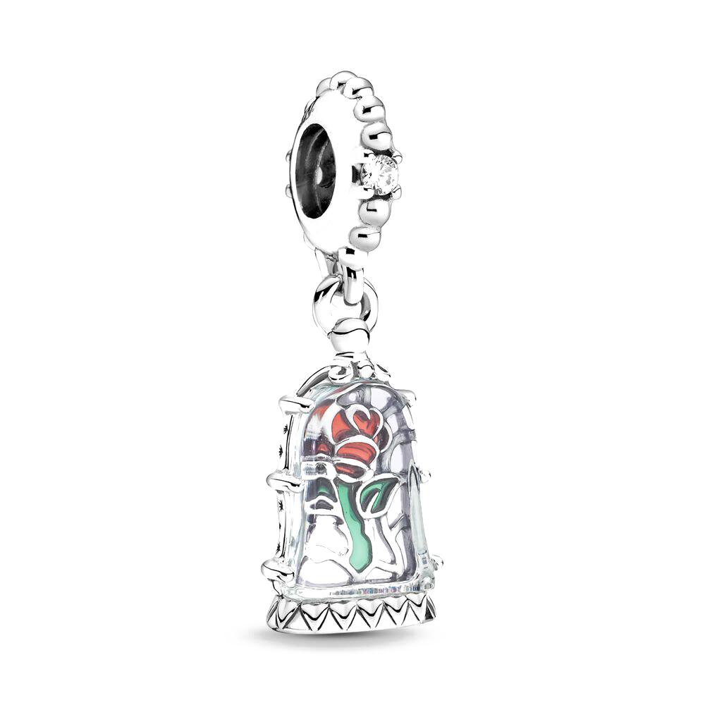 Hot Sell MINISO Disney 925 Silver Animals Mobilization Charms Beads Hot Original Bracelet Trinkets DIY Jewelry Women