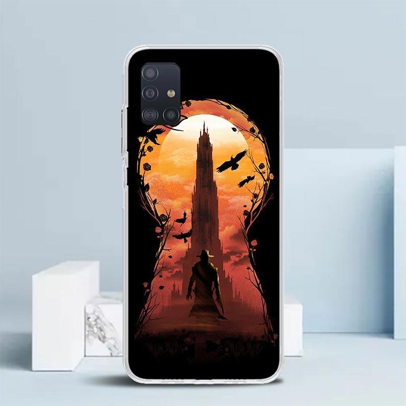Stephen King The Dark Tower Soft Cover for Samsung Galaxy A12 A22 A32 A52 A72 A02S Phone Case Note 20 Ultra 10 S10 Plus A51 A71