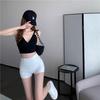 2024 Spring/Summer Women's Slim Fit High Waist Elastic Shorts