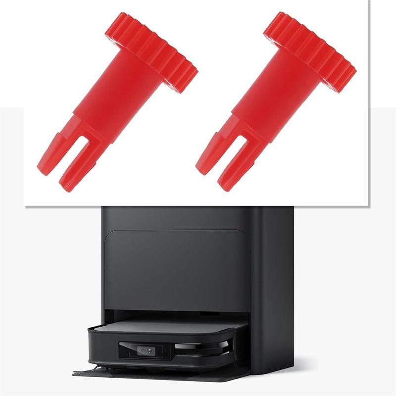 Ersatz-Seitenbürstenmotor Zahnrad Snap-Fit für Forecovacs T5 T8 T9 N5 N8 DX X1 Staubsaugerteile Rot-B61B