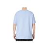 Adidas Solid Color Crew Neck Pullover Short Sleeve T-Shirt Men Tops Sky-Blue IB7678