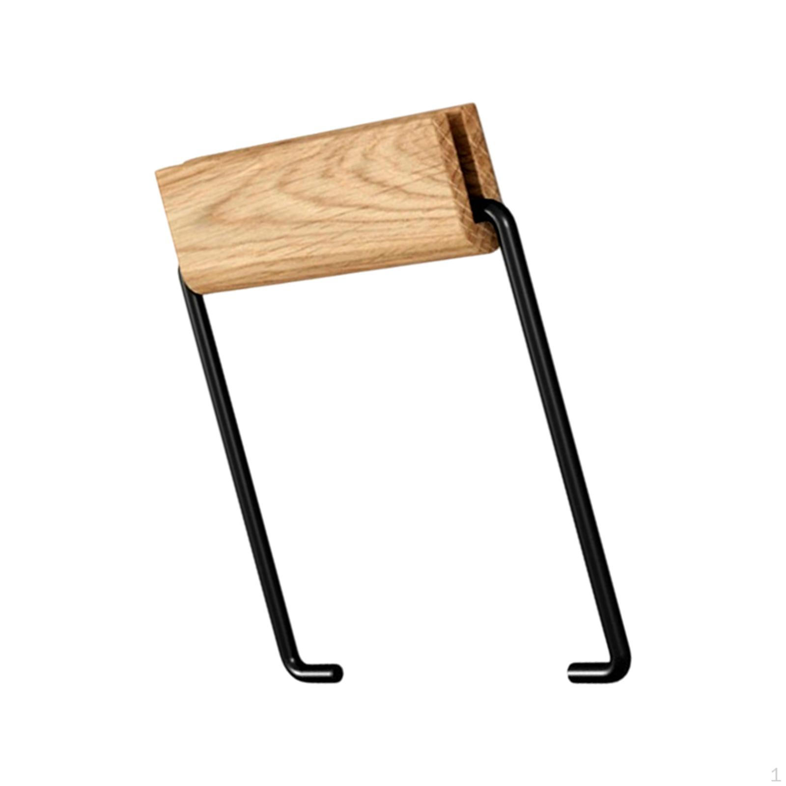 

Держатель для бумаги, органайзер для салфеток в ванной, диспенсер для рулонов бумаги на кухне, современная стойка для хранения чёрный