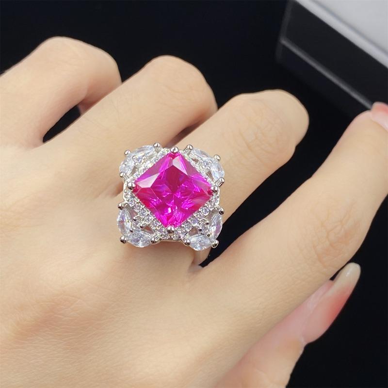 Sace Gems Classic Copper Alloy Zircon Ring Earrings Pendant Necklace Jewelry Sets Wedding Party Gifts