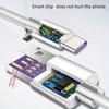 TYPE-C Fast Charging Cable, Using QC3.0 Standard, USB Charging Cable Suitable for OPPO, Vivo, Xiaomi and Other Brand Mobile Phones.