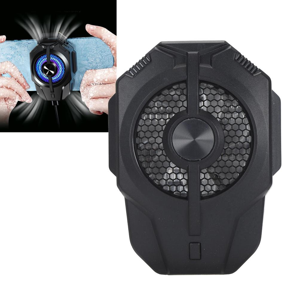 Cell Phone Cooler Semiconductor Back Clip Two Speed Wind Low Noise 5500RCelsiusmin Phone for Gaming