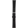 CREPHA Watch Strap, 18mm, Calfskin Leather, Water-Repellent, Antibacterial, and Odor-Resistant, with Buckle and Tool, Black, H27-18
