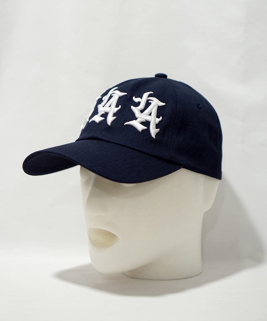 Ieldeobeulyukei La Embroidered Ball Cap Navy