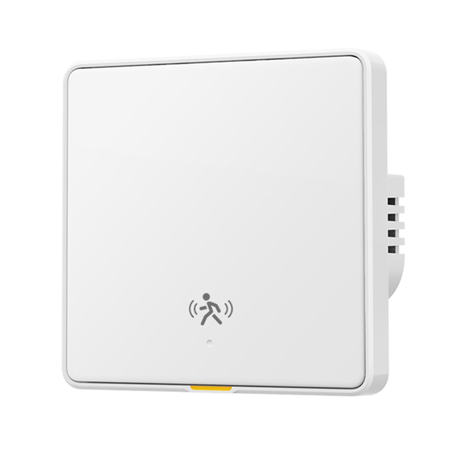 WiFi 10G Smart Radar Button with 5M Radar Human Motion Detection Alarm Sensor Smart Wall Switches for Google and Alexa