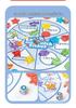 Wooden Magnetic Fishing Game Floor Mat for Early Education