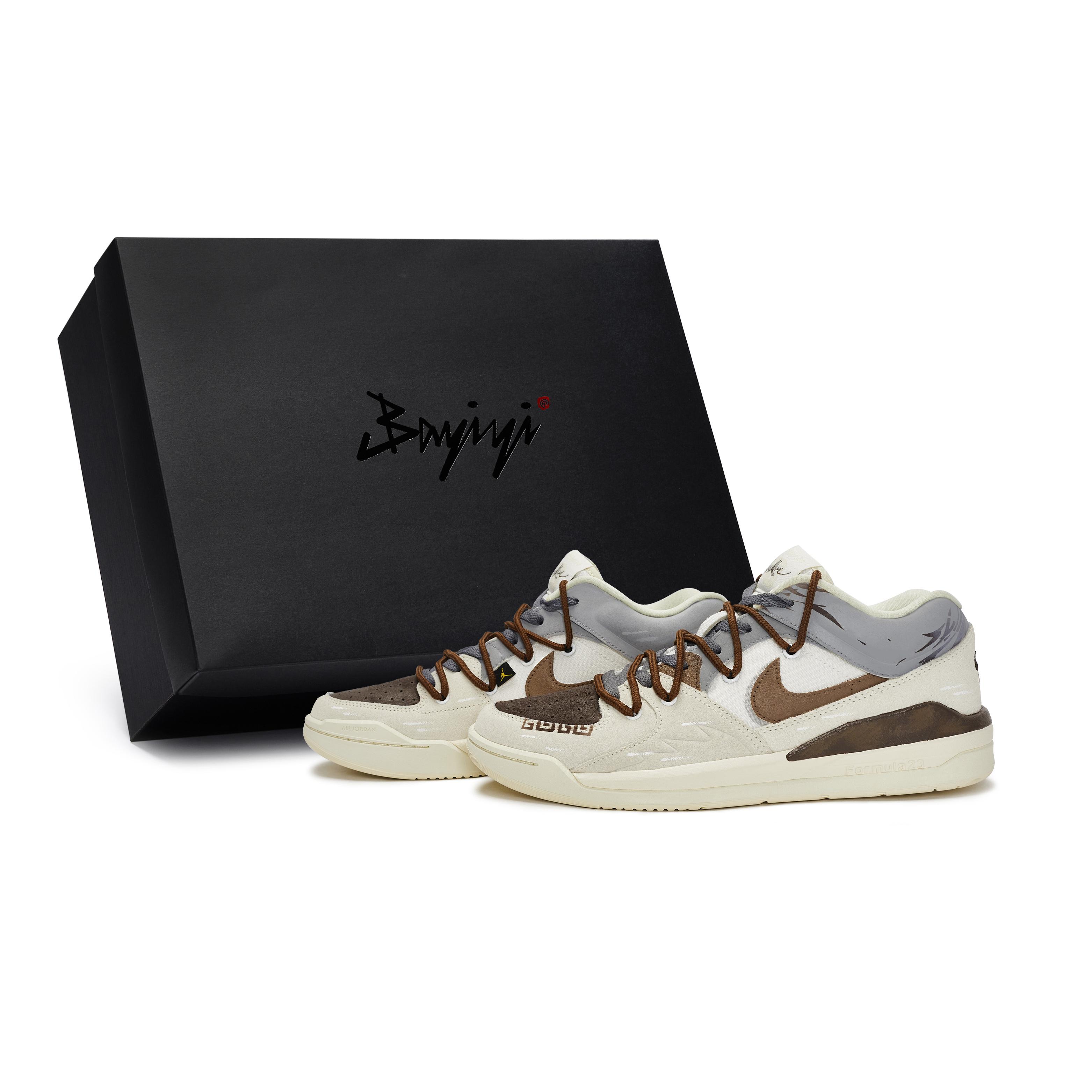 

Jordan Stadium 90 Casual Shoes Men s Low top Gray/Brown DX4397-110(Team80-S-BOX) 42