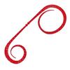 SHIMANO Tairaba Engetsu Bakubaku Tie Double Curly M Size ED-R06W