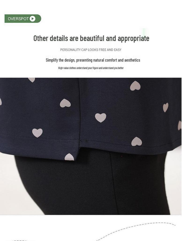 Mittellanger bedruckter Trenchcoat für Damen: Neuer 2025 Frühling & Herbst Mode-Cardigan für Mittelalte & Ältere