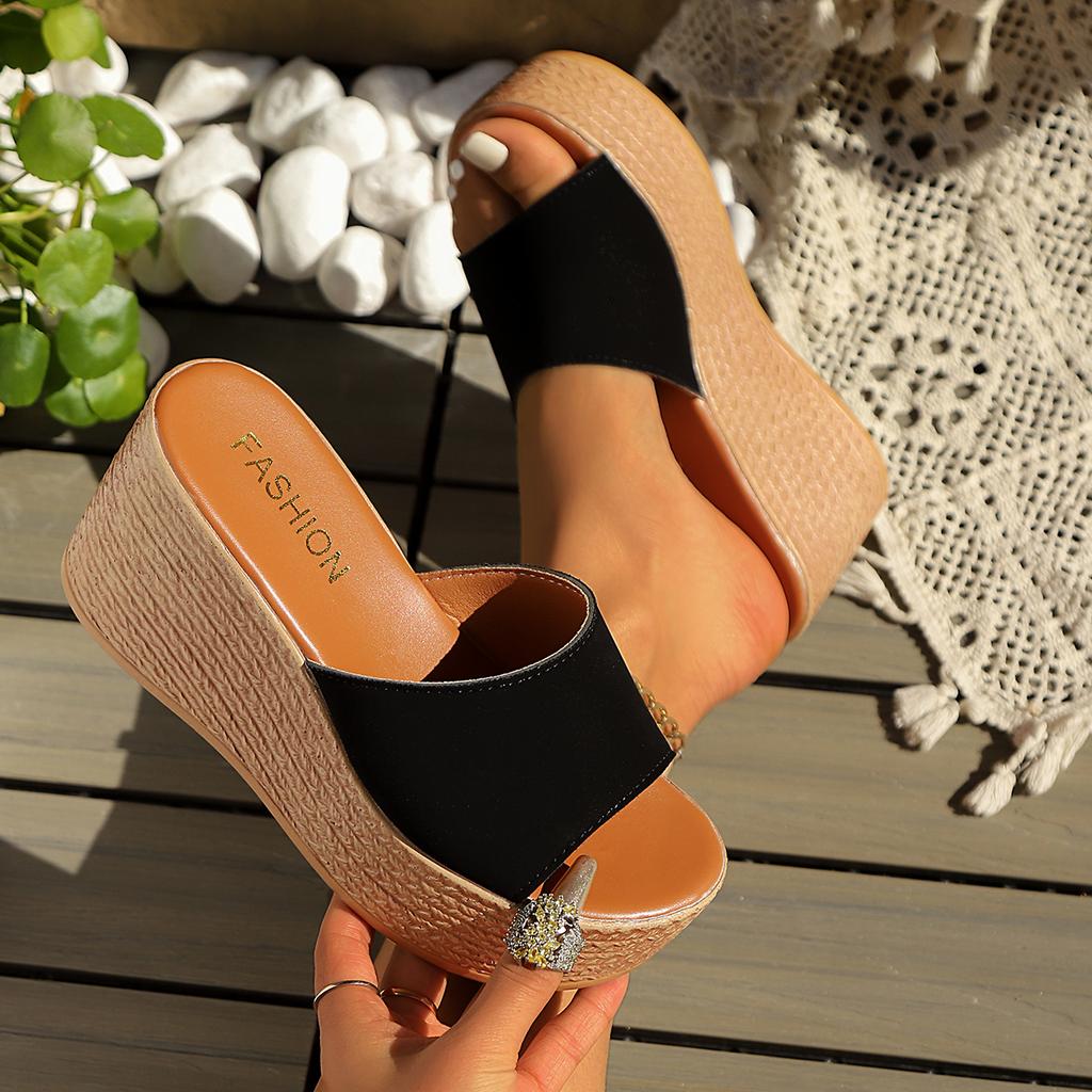 Summer Women Wedge Sandals Fashion Platform Shoes Woman Outdoor Casual Lightweight Women Shoes Trend Elegant High Heels Sandals