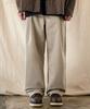 JEMUT Deck One-Pleat Cp Wide Pants Light Beige Solp2602