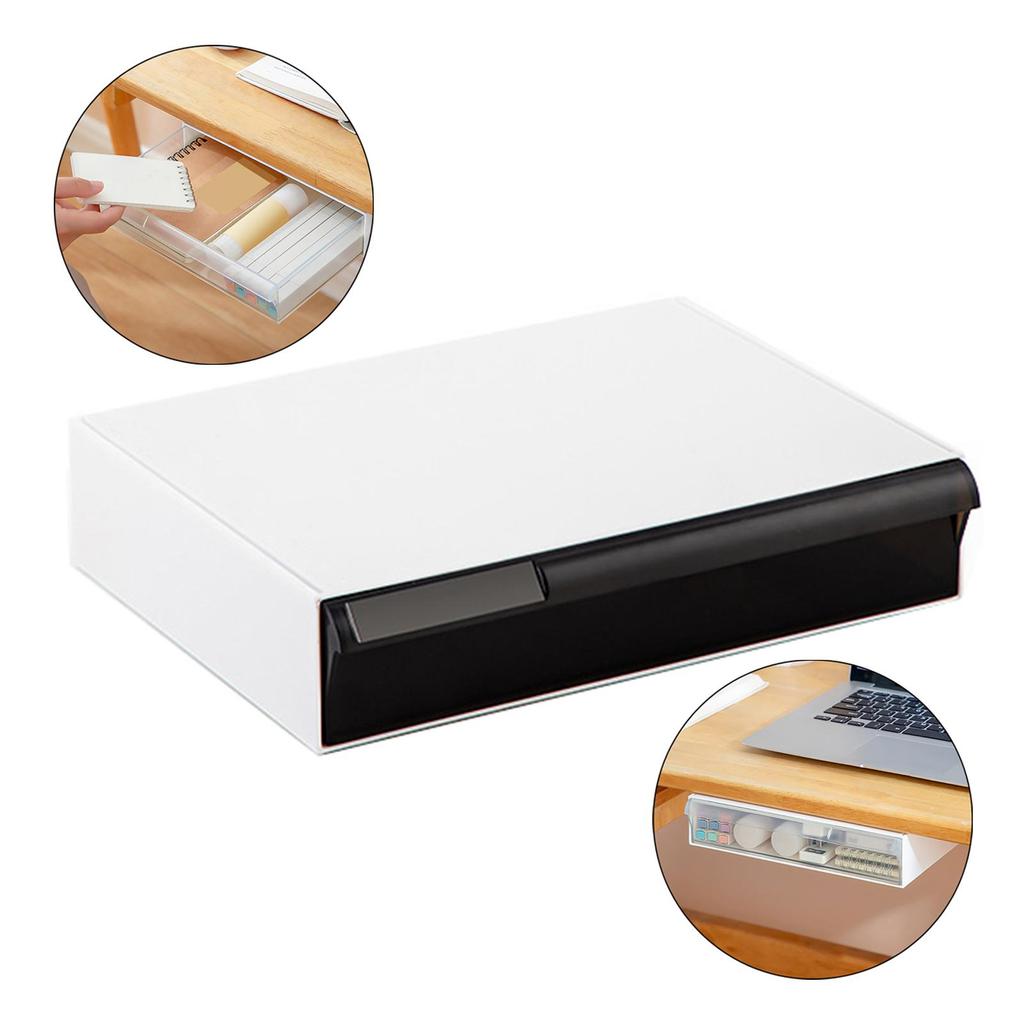 Verborgen Bureau Lade Organizer Lade Zelfklevende Case Container Tafel voor