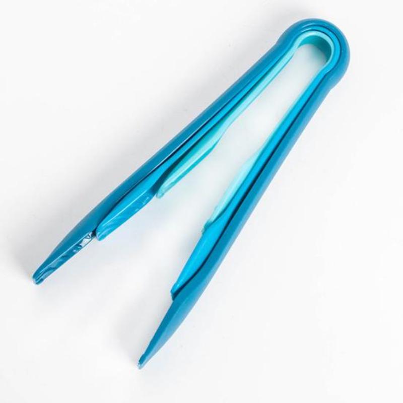 1Pcs 6/8/10inch Bread Salad Clip Kitchen Baking BBQ Silicone Tongs