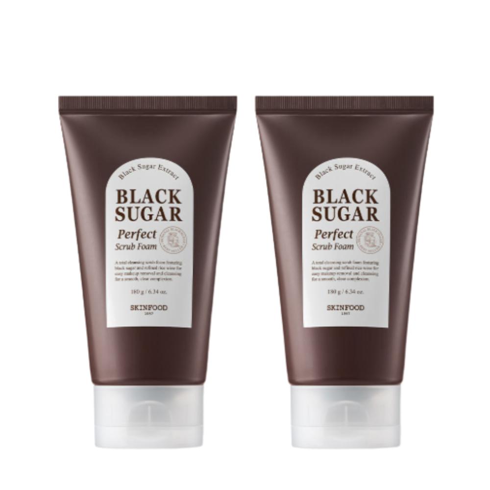

Skinfood Black Sugar Perfect Smooth Cleansing Scrub Foam 180g (1+1)
