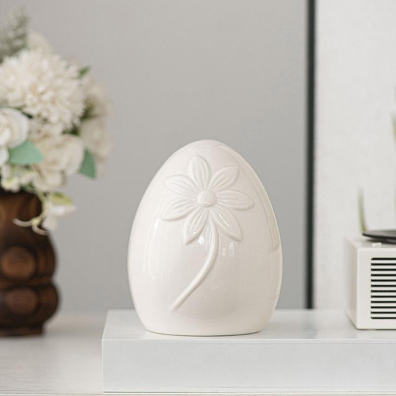 Uova di Pasqua in Ceramica Ornamento Perfetto per l'Ambientazione del Festival Intramontabili Centrotavola Decorazioni Artistiche per la Casa