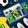 Football Fan Set: Flags, Glasses, Clappers, Face Paint, And Cheering Props