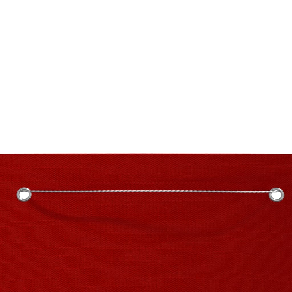 Balcony Privacy Screen Red 140 X 240 Cm Oxford Fabric