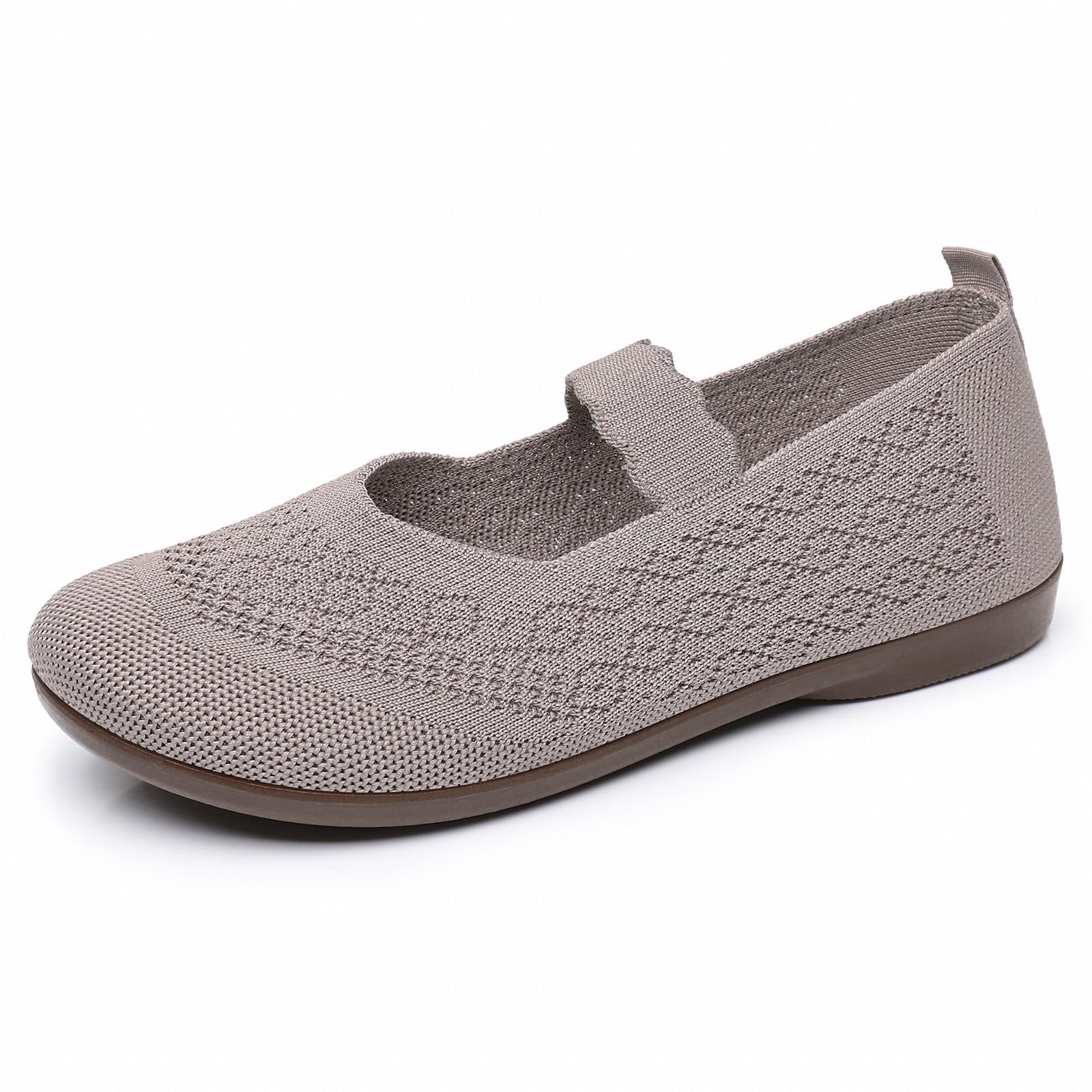 

Women s Shoes Spring Single Shoes Versatile Mom Shoes Soft Bottom Anti Slip Slip On Cloth Shoes Elderly Shoes Casual Soft Walking All Day Sneakers 41