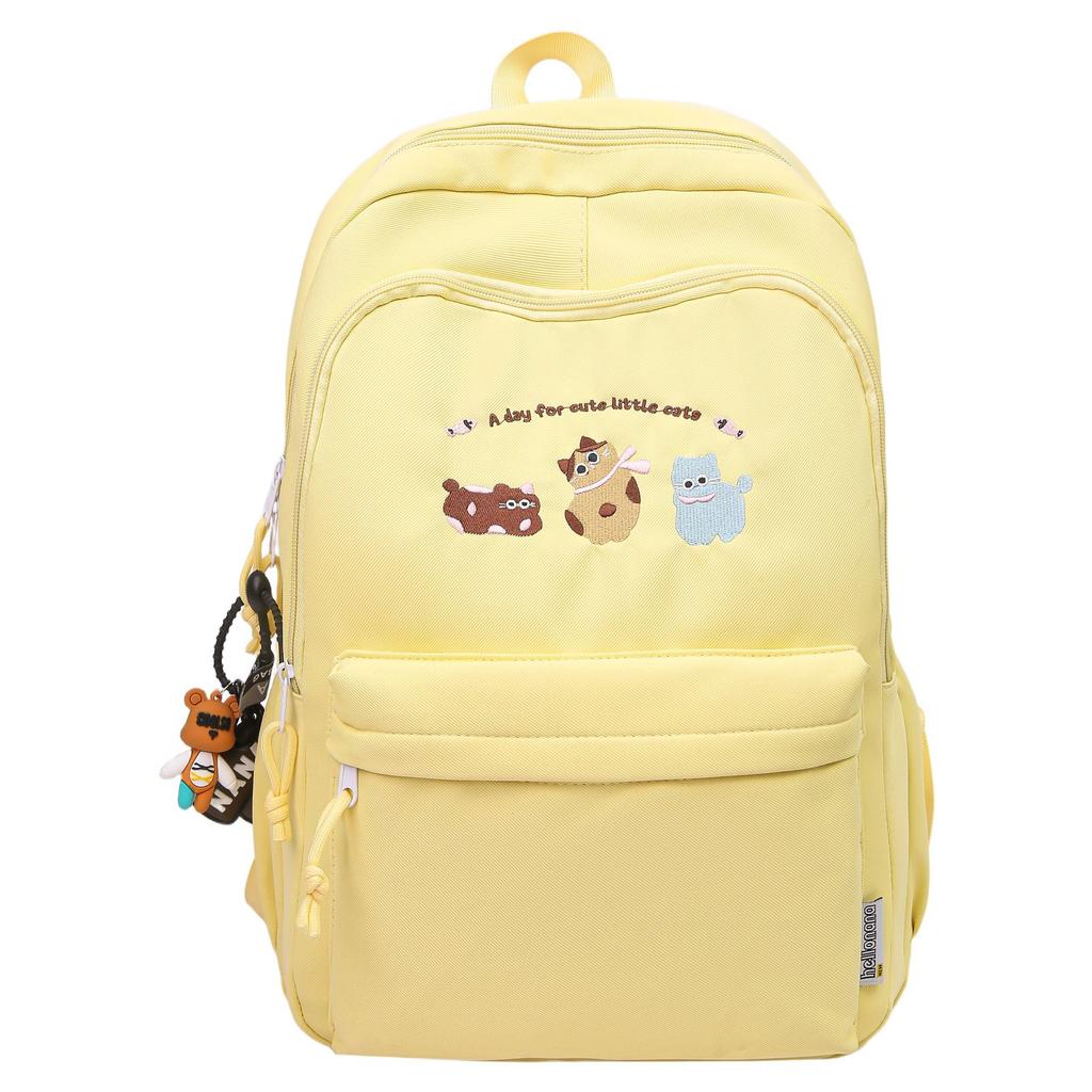 Schoolbag Japanese Ins Schoolbag Female Primary School Students Junior High School Students College Students Simple Small Fresh Backpack High Value