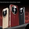 Good Feel Plain Leather Plated Frame Case For Honor Magic8 Pro Magic 8 7 Lite 6 Honor X9c X60 Pro Camera protection Cover