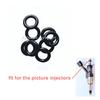 6.4*2.2mm 200pieces  Rubber Orings for Delphi GDI Upper Oring Seal Fuel Injector Repair Kits  (AY-O2099)