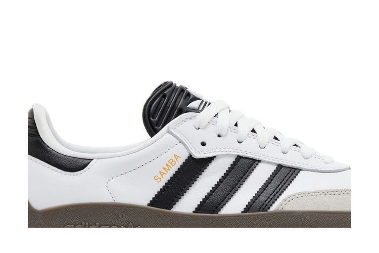 Men's Sneakers adidas Puig Samba White Black Gum Cloud White/Core Black/Gum