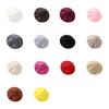 Soft Pumpkin Painter Cap Solid Color Plush Octagonal Cap Elegant Faux Mink Beret  Autumn