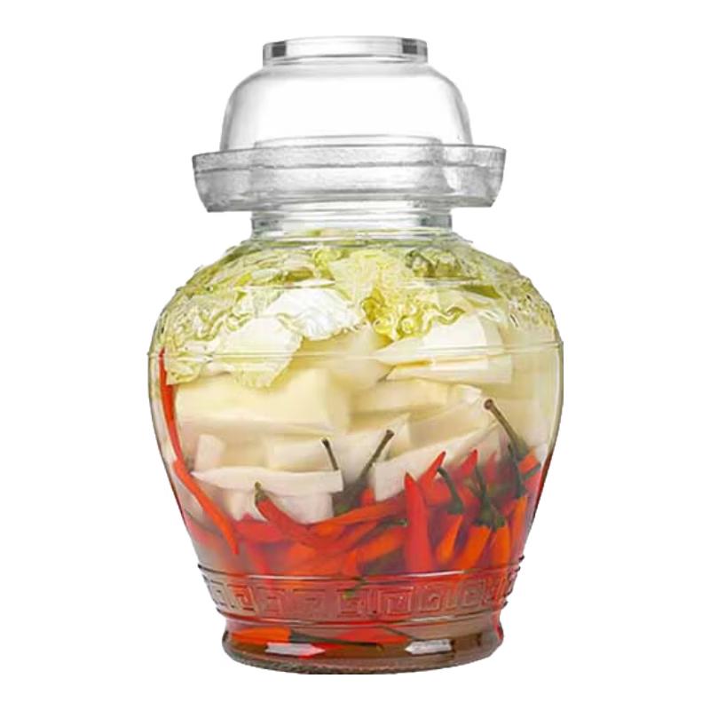 Glass Pickling Jar with Sealed Lid