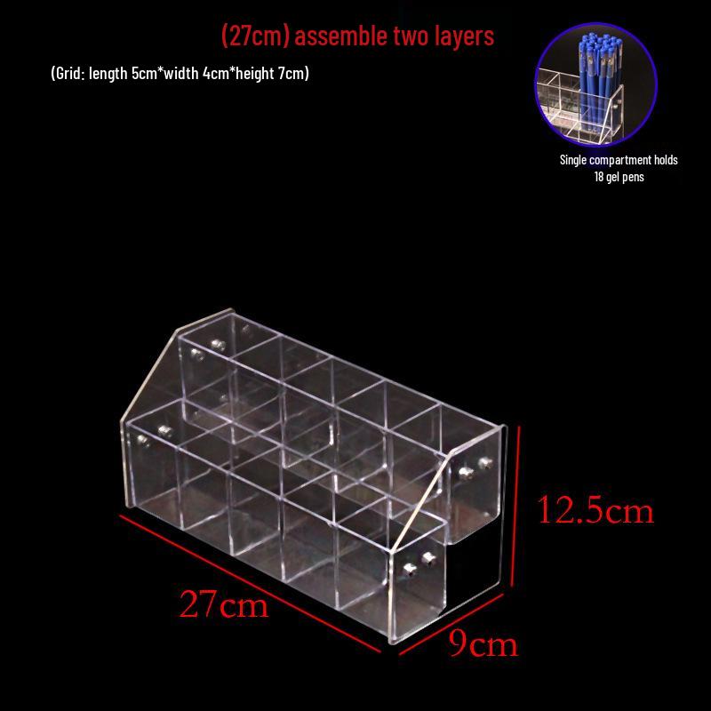Multi-Pen Display Rack: Pen Holder for Stationery & Gel/Ballpoint Pens