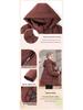 Chinese Style Hooded Down Jacket for Women, Warm Winter Coat for Middle-Aged and Elderly Mothers.