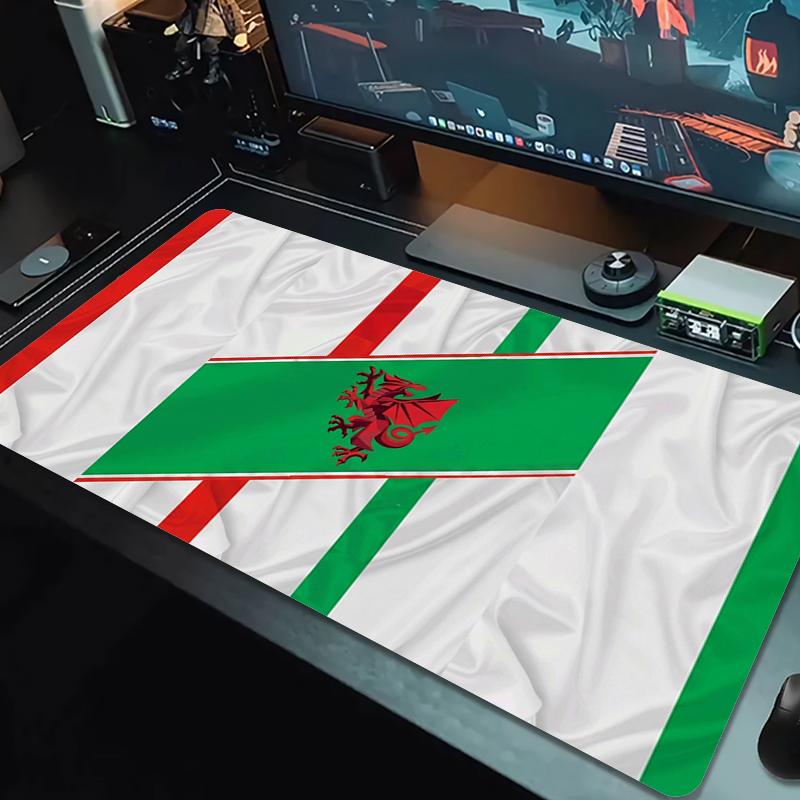 Wrexham AFC Mouse Pad Large Gaming Table Cushion Non-slip Laptop Tablet Big Mousepad XXL Mat Mini PC Playmat With Lock edge_xia