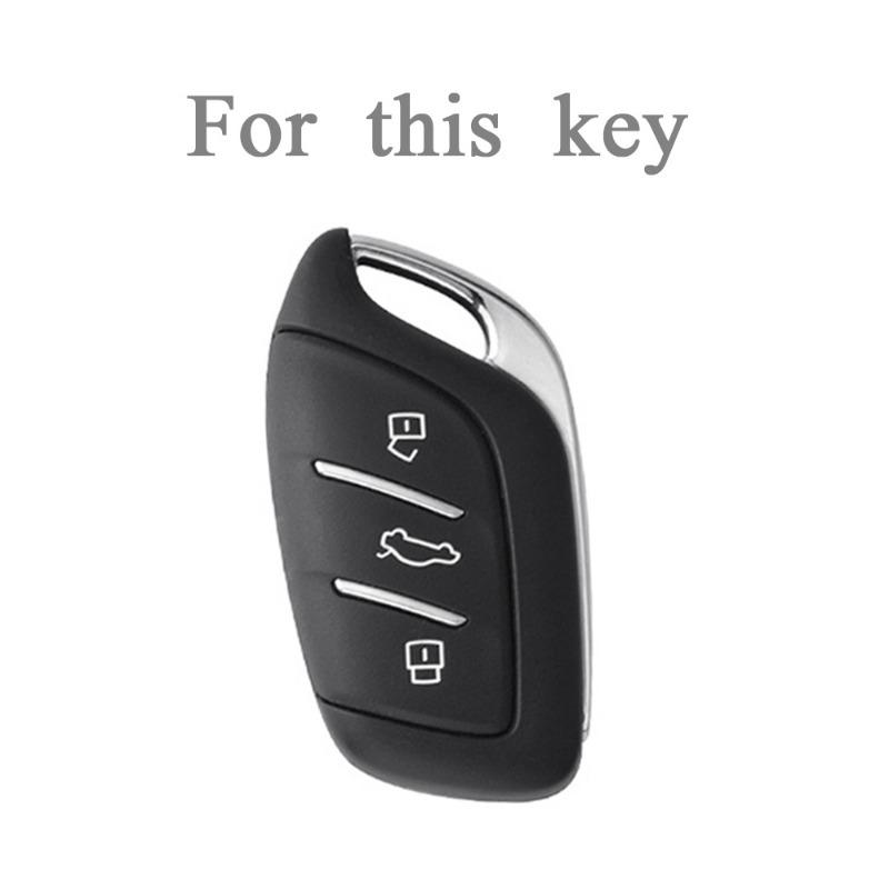 Tpu Key Holder For Mg Zs For Mg6 Ev Ezs Hs Ehs For Roewe Rx5 I5 I6 Rx3 Rx8 Erx5 Key Fob Cover Key Chain Accessories