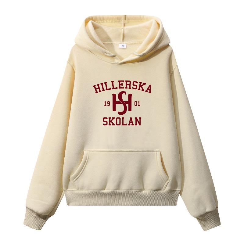 Young Royals Hillerska Skolan Hoodie Autumn Vintage Unisex Pullover Men Vintage Graphic Hoody Tops Oversize Clothing