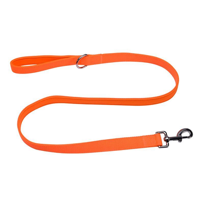 

Dog Nylon Tow Rope Small, Medium and Large Dogs Neoprene Comfortable Hand-Holding Dog Leash Pet Supplies $M (width 2cmX length 120cm) $Orange
