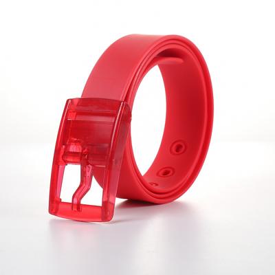 Cinto Feminino de Silicone TPE Decorativo Temperamento Trabalho Moda Mulheres