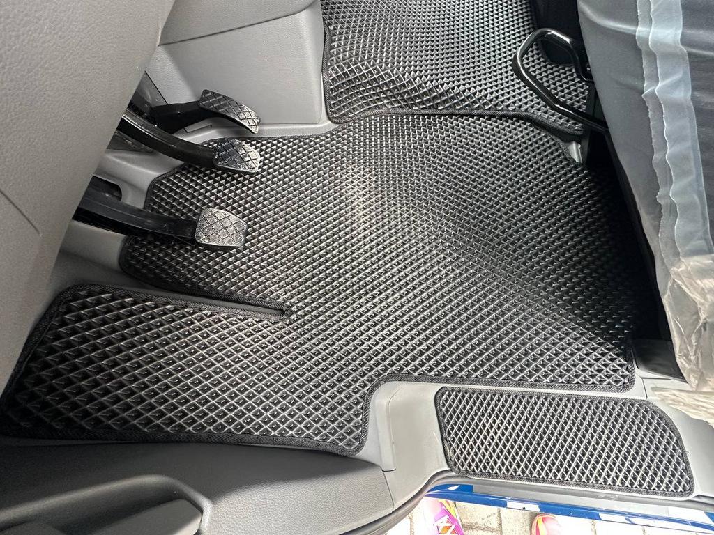 Covorașe 2024-2025 (3 buc, EVA, Negru) pentru Volkswagen Crafter 2016-