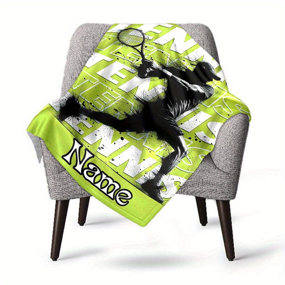 Tennis Home Blankets Soft Comfortable Lightweight Allseason Multipurpose Blanket For Picnics Sofas Offices Beds Living Rooms Suitable As Gifts For