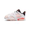 Air 6 Retro Low TD Atmosphere Baby Sneakers White Infrared-23 Black DV3529-102